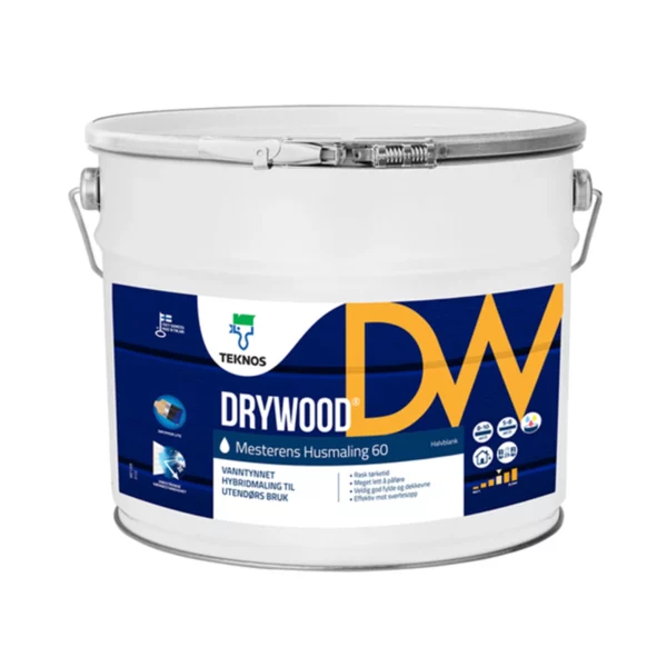 drywood husmaling